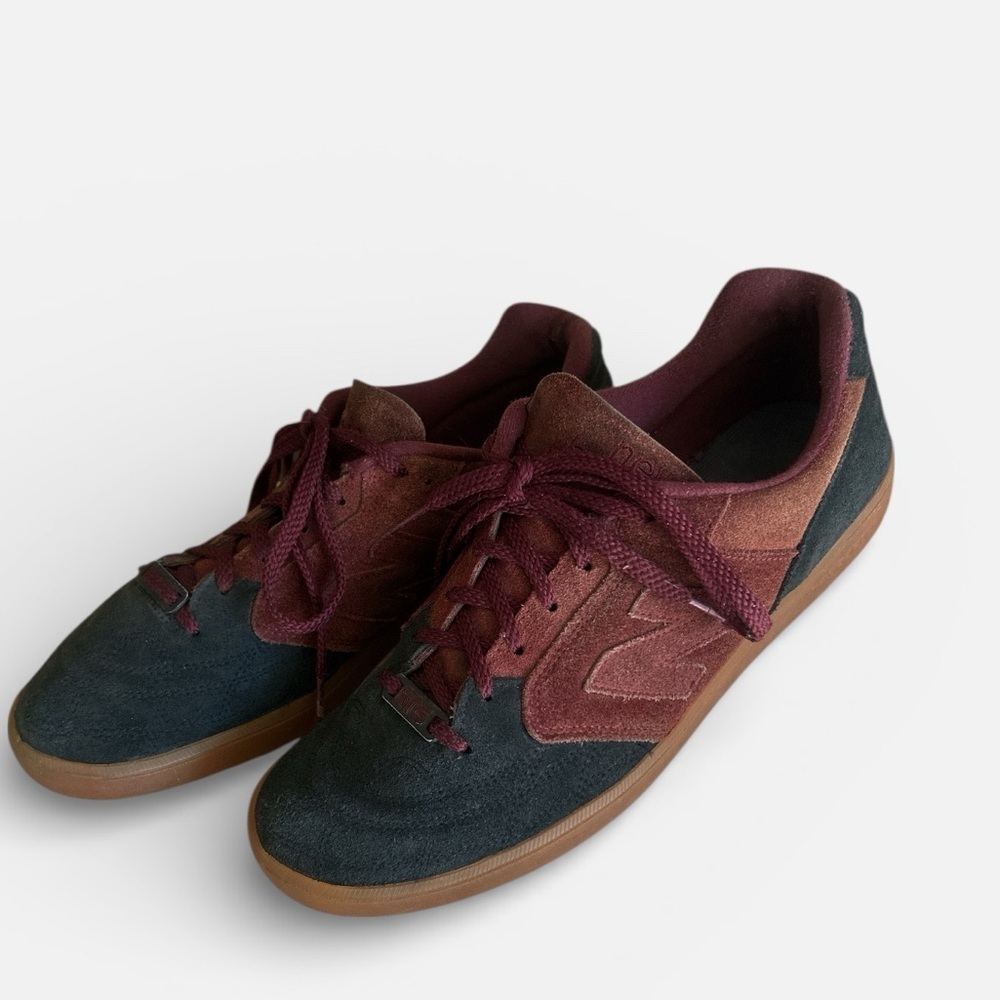 New Balance EPIC TR BLUEBERRY Suede Sneakers Mens Size 11.5 Maroon & Navy - Picture 11 of 16